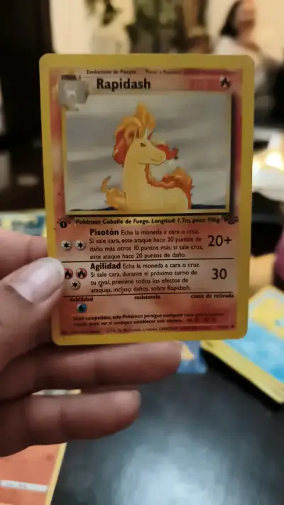Carta Pokémon Rapidash 1999 - miniatura 1