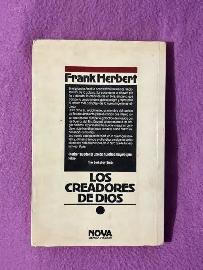 Libro 'Los Creadores de Dios' de Frank Herbert - miniatura 2