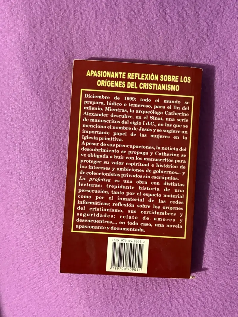 Libro 'La Profetisa' de Barbara Wood - 2