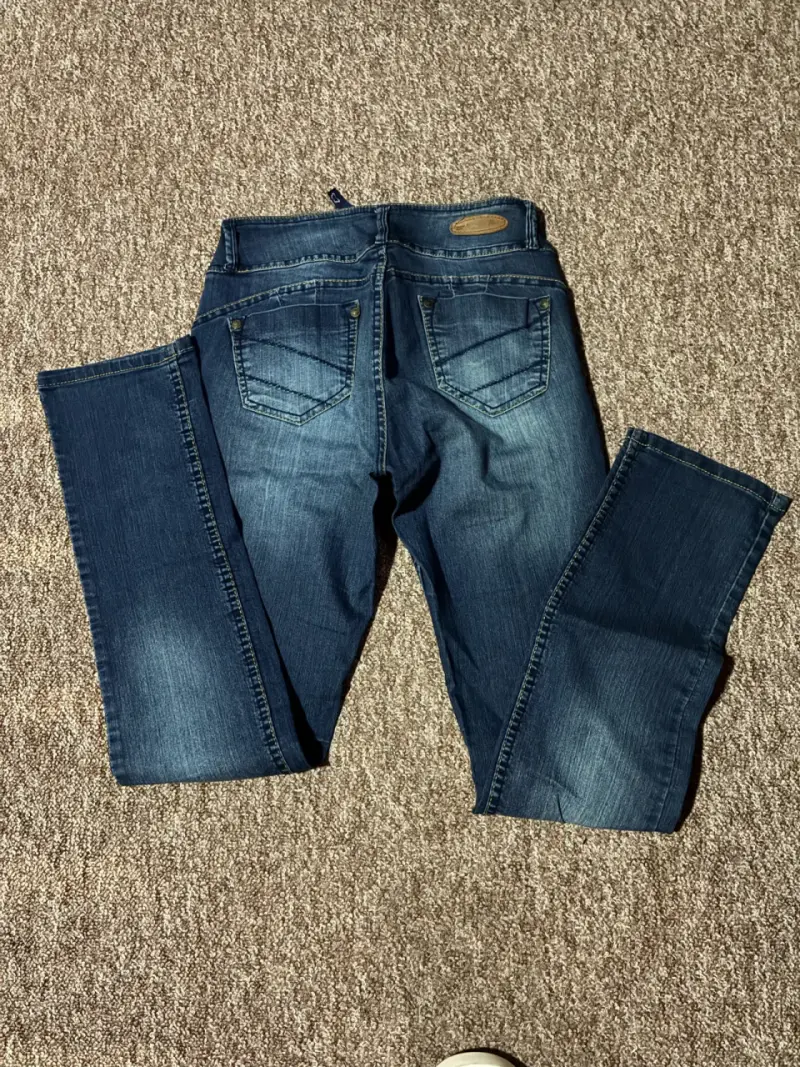 Jeans azul oscuro talla 40 para mujer - 3