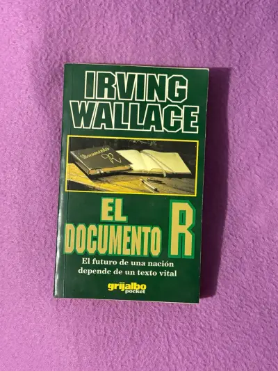 Libro 'El Documento R' de Irving Wallace - miniatura 1