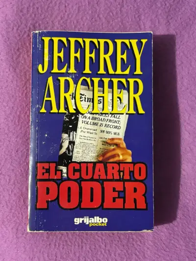 Libro 'El Cuarto Poder' de Jeffrey Archer - miniatura 1