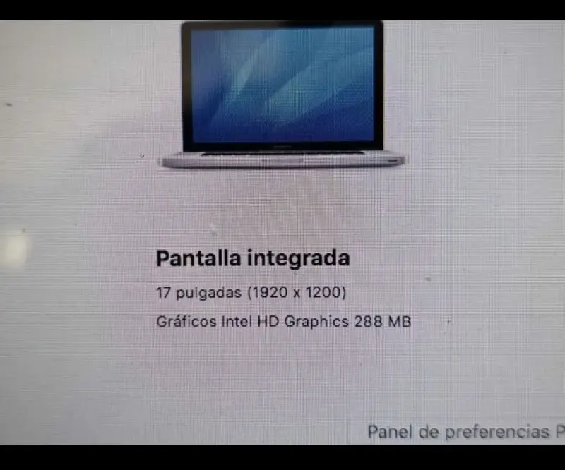 MacBook Pro 17 pulgadas (2010) pantalla y potencia - 5
