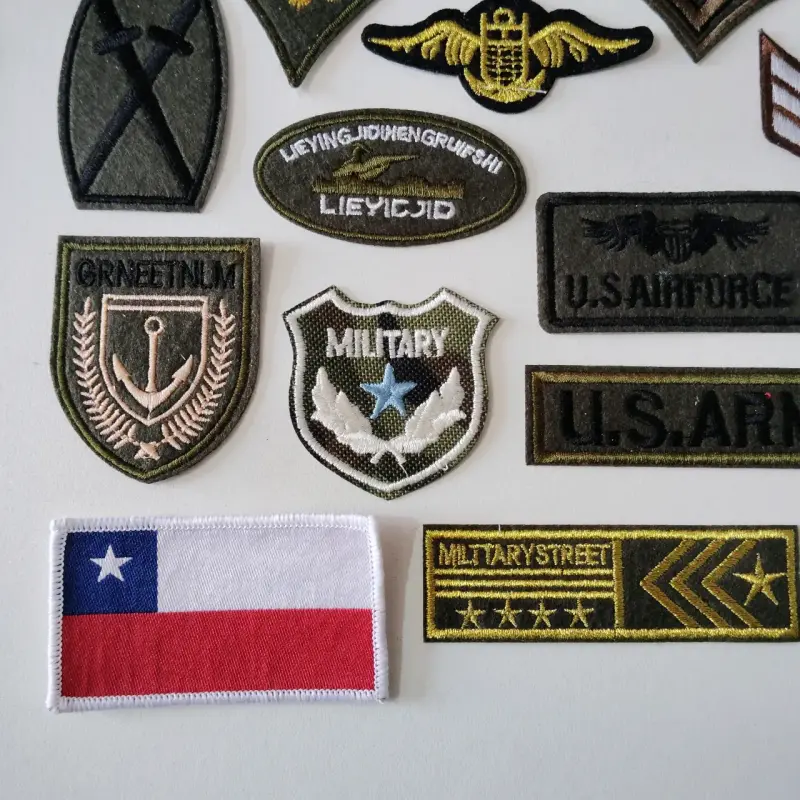 Parches bordados militares variados - 2