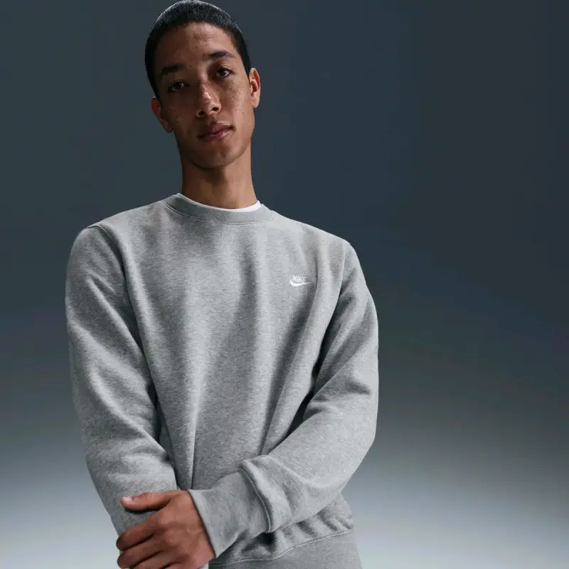 Polerón Nike gris para hombre