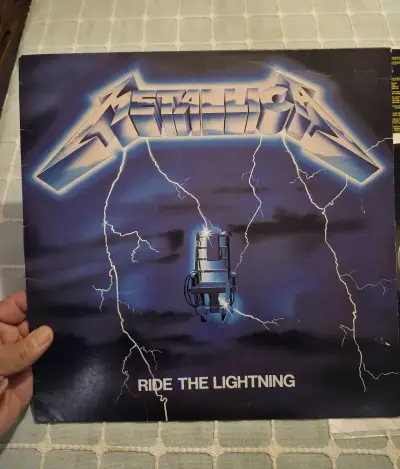 Vinilo Metallica Ride the Lightning - miniatura 1