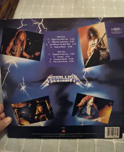 Vinilo Metallica Ride the Lightning - miniatura 2