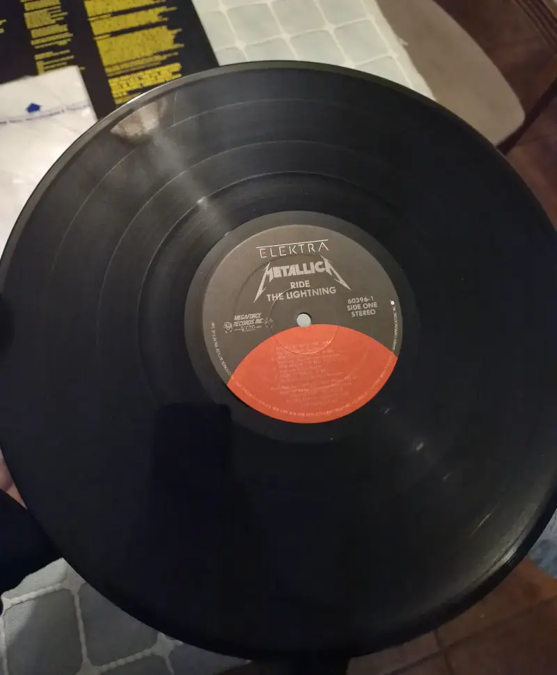 Vinilo Metallica Ride the Lightning - 3