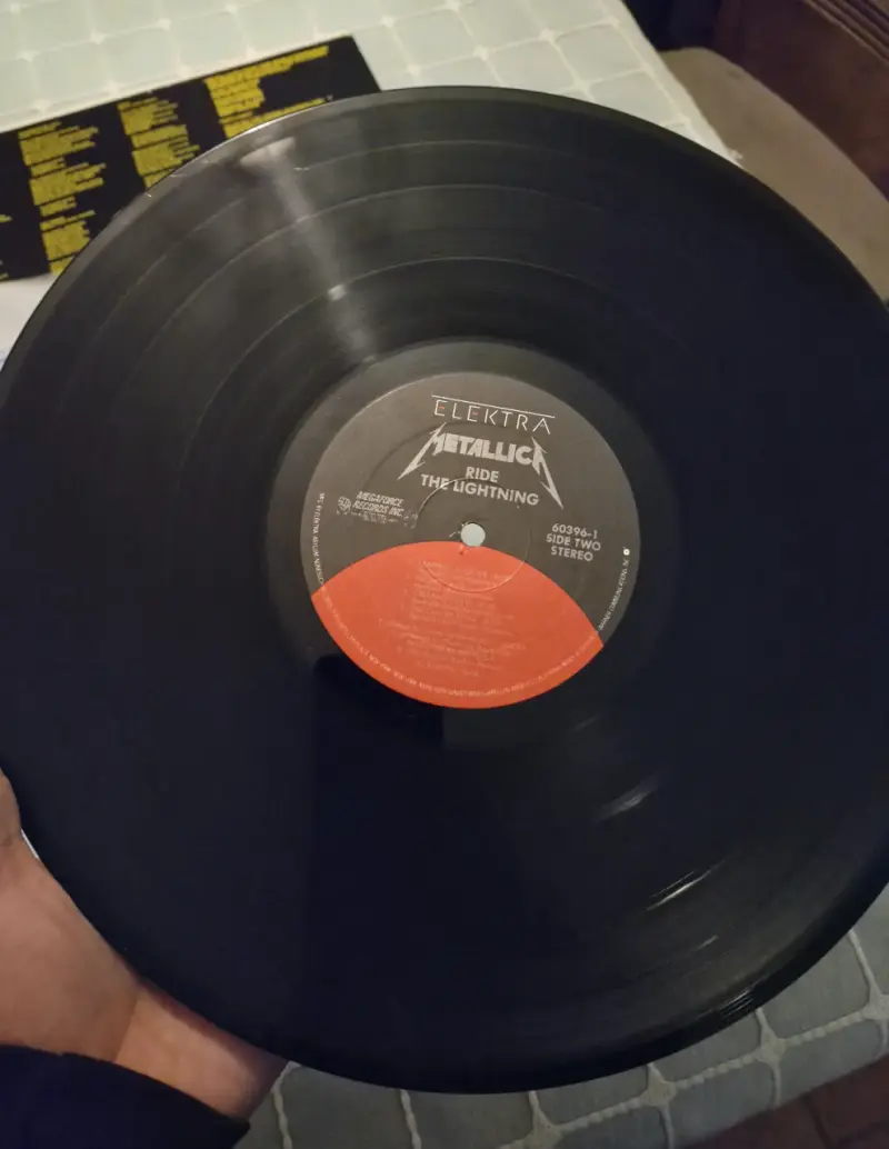 Vinilo Metallica Ride the Lightning - 4