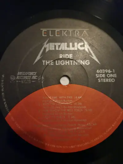 Vinilo Metallica Ride the Lightning - miniatura 5