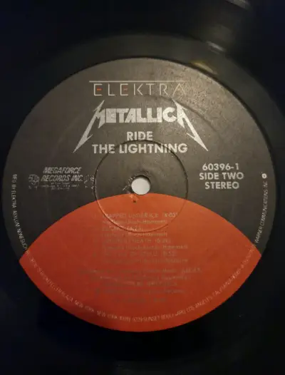 Vinilo Metallica Ride the Lightning - miniatura 6