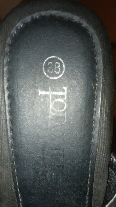 Sandalias negras de mujer talla 38 - miniatura 3