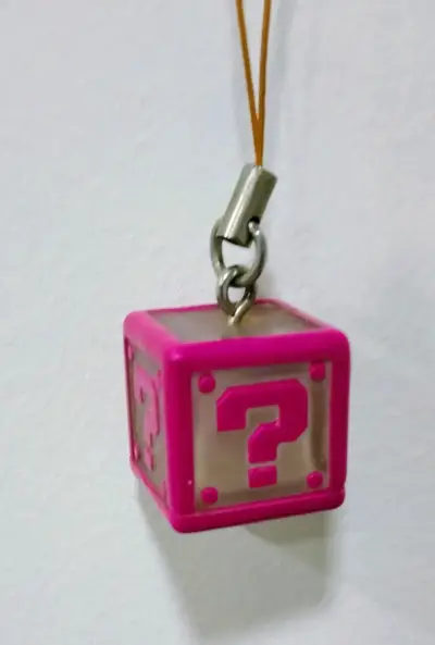 Bloque Coleccionable original rosa ( tipo llavero) - miniatura 1