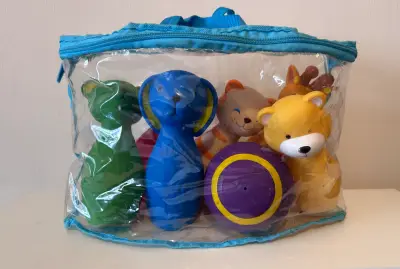 Set de bolos de animales para niños - miniatura 1