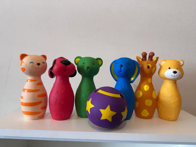 Set de bolos de animales para niños - 3
