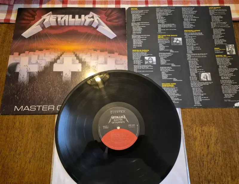 Vinilo Metallica Master of Puppets - 1