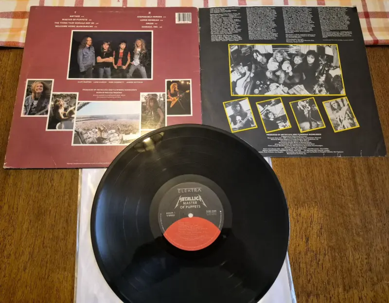 Vinilo Metallica Master of Puppets - 2