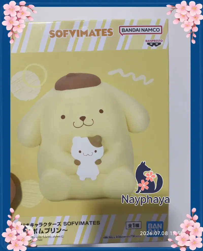 Figura Sofvimates Pompompurin Nueva Original - 1