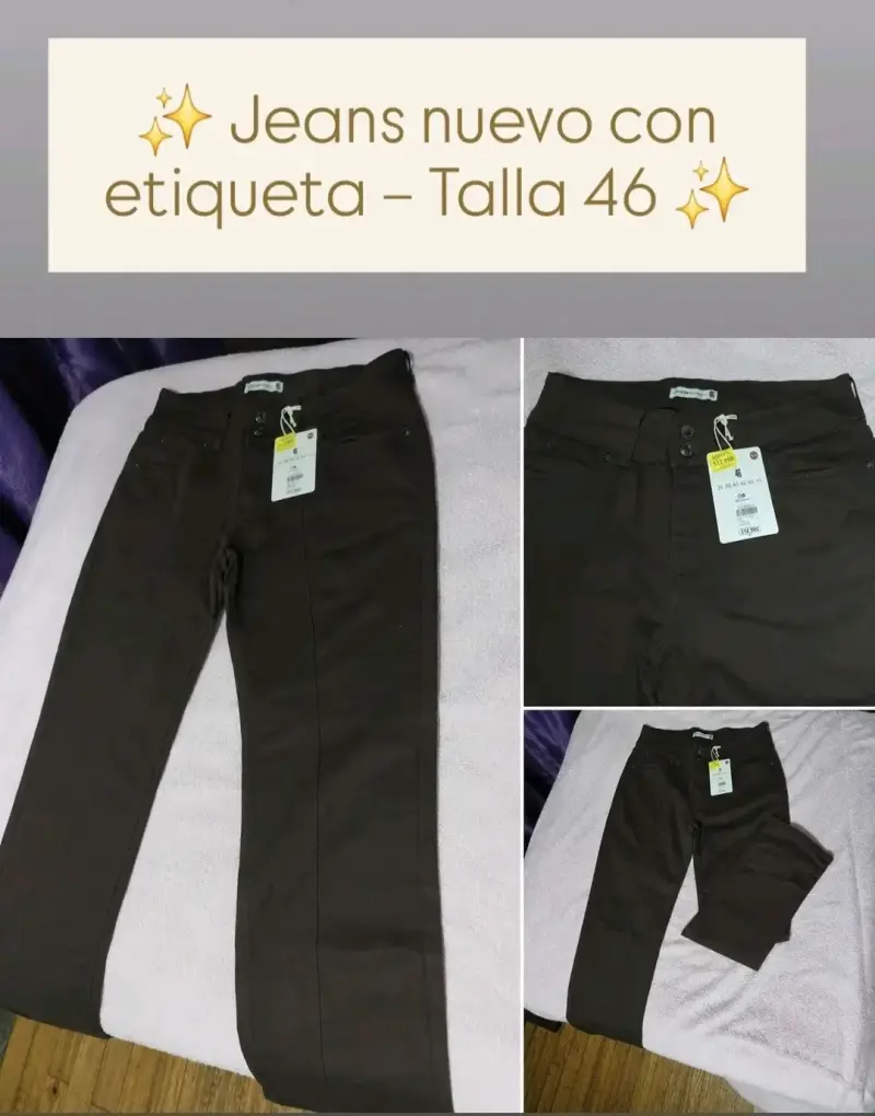 Jeans nuevos con etiqueta talla 46