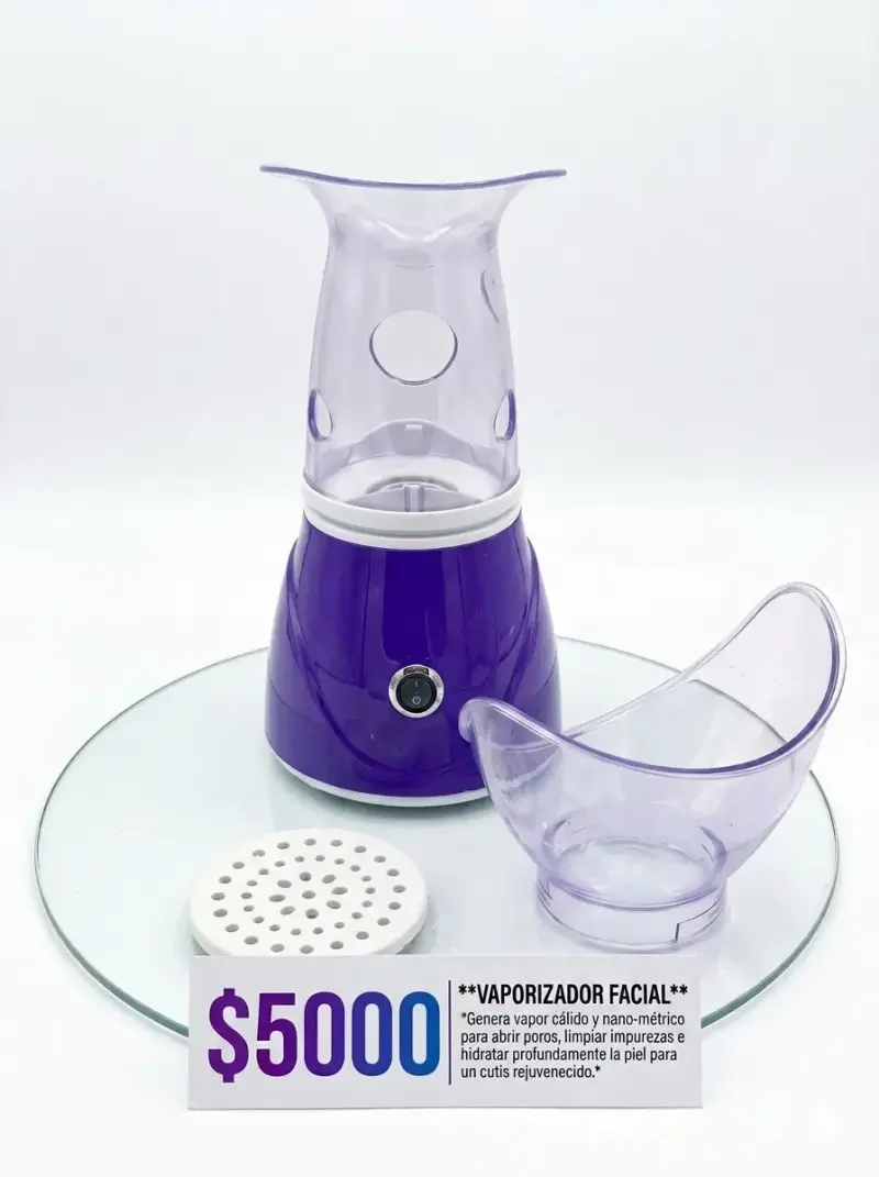 Vaporizador facial nano-métrico morado