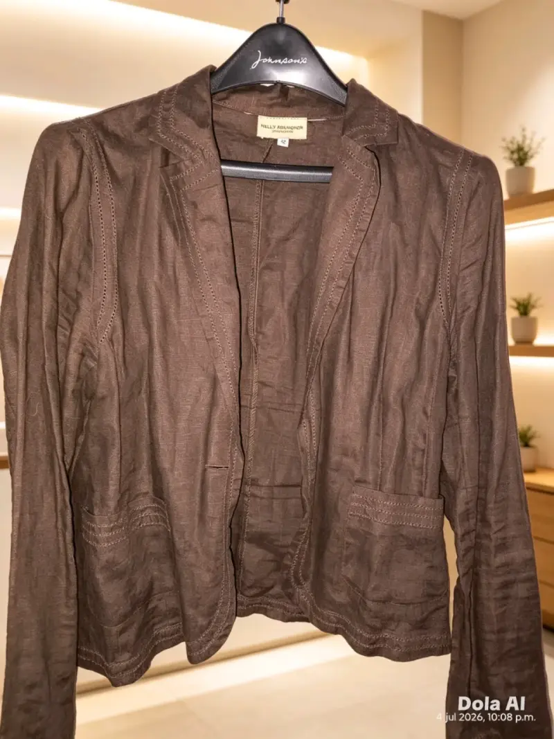 Blazer marrón Nelly Abounader talla 42