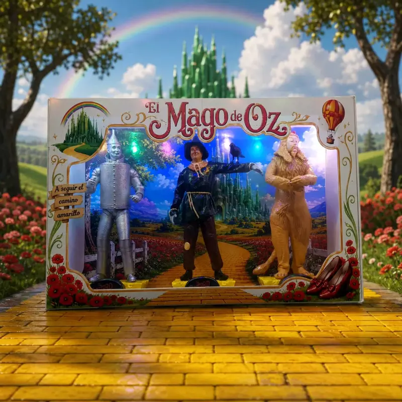 Set de figuras El Mago de Oz coleccionables