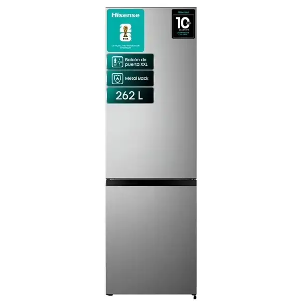 Refrigerador Hisense Inox264 L–150.000 Conversable - 1
