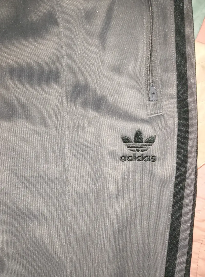 Pantalon Adidas hombre gris talla L - 6