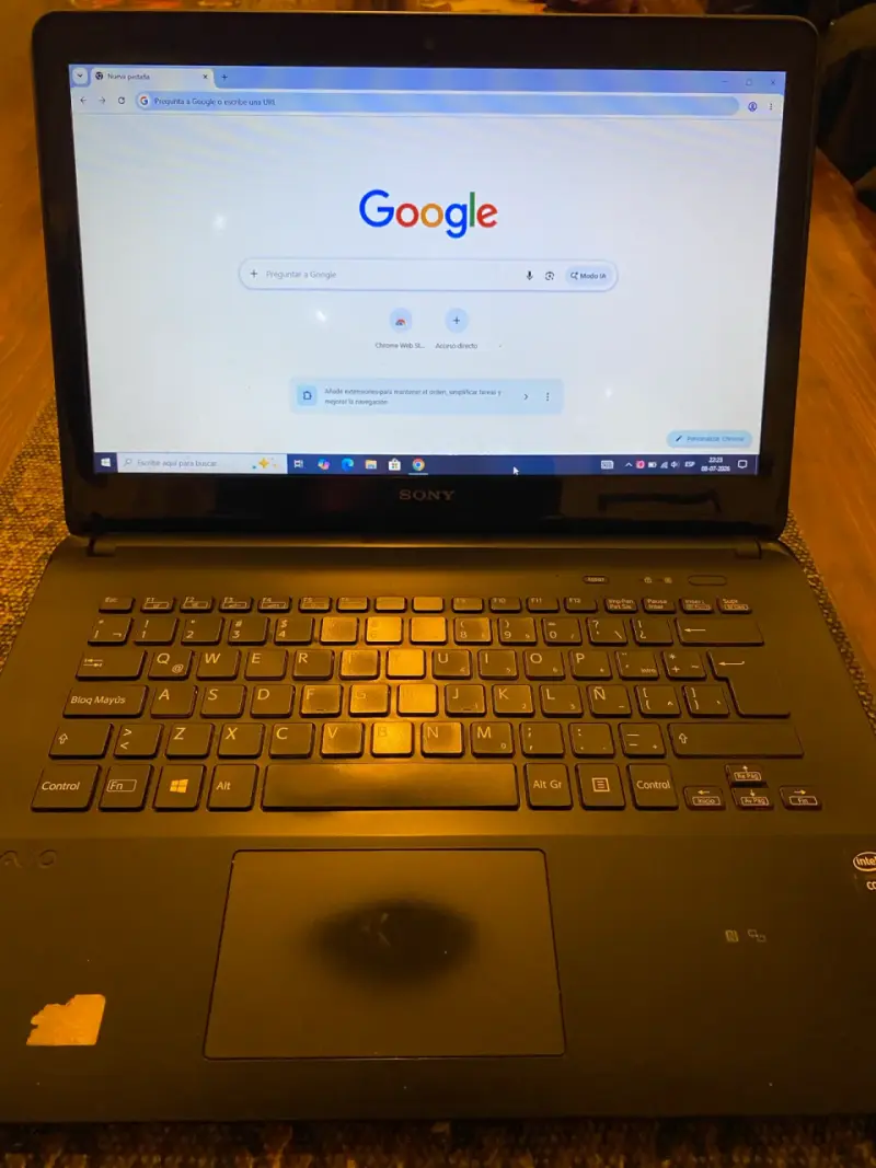 Laptop Sony Vaio con Intel Core i5 - 4