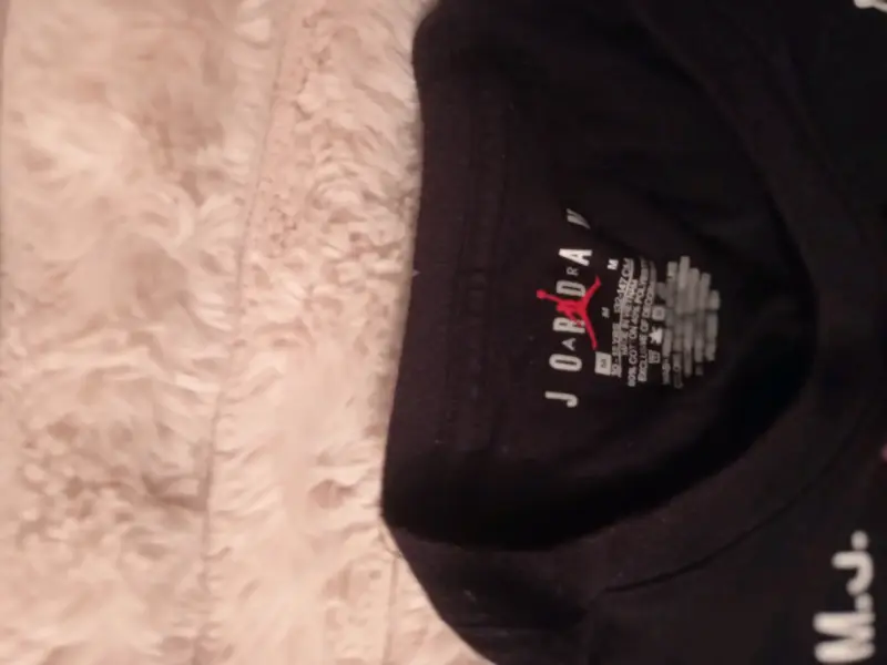 Polera manga larga Jordan negra - 2