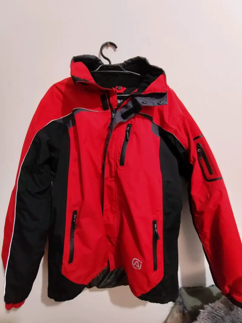 Parka Hombre Absolute Zero 3 en 1 Rojo/Negro - 2