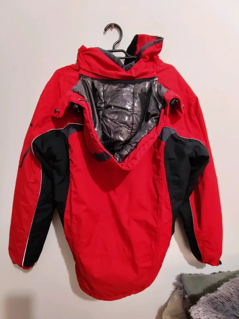 Parka Hombre Absolute Zero 3 en 1 Rojo/Negro - 3
