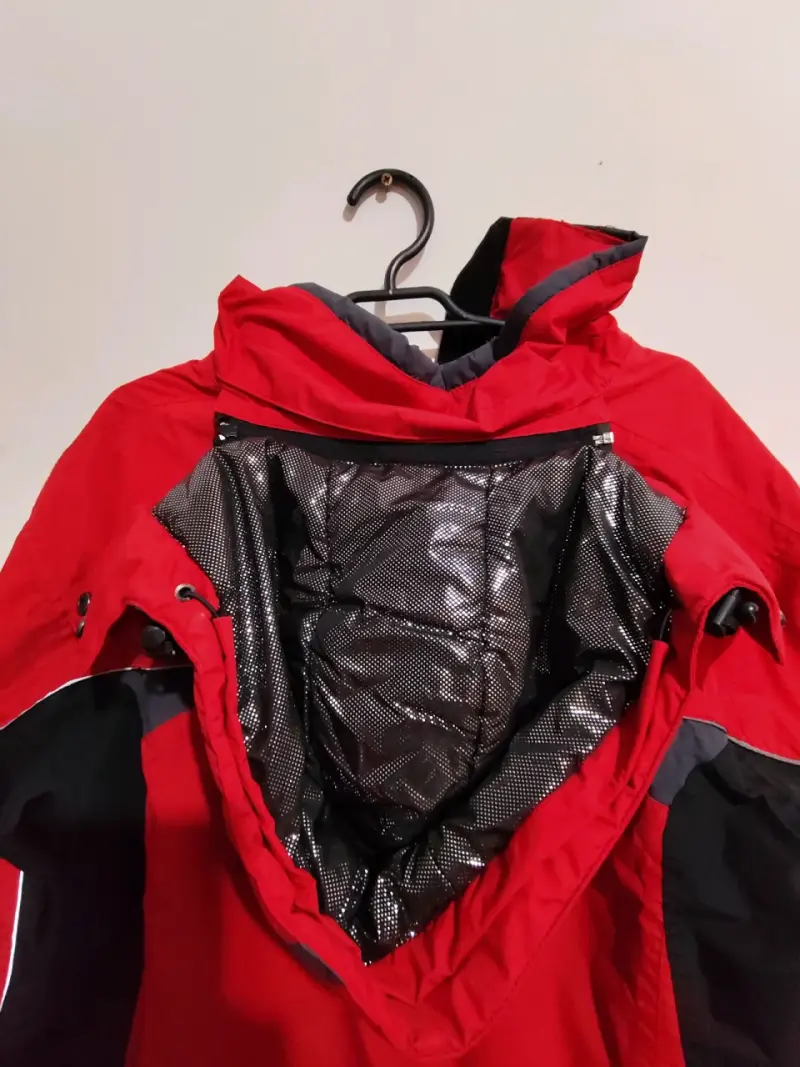 Parka Hombre Absolute Zero 3 en 1 Rojo/Negro - 4