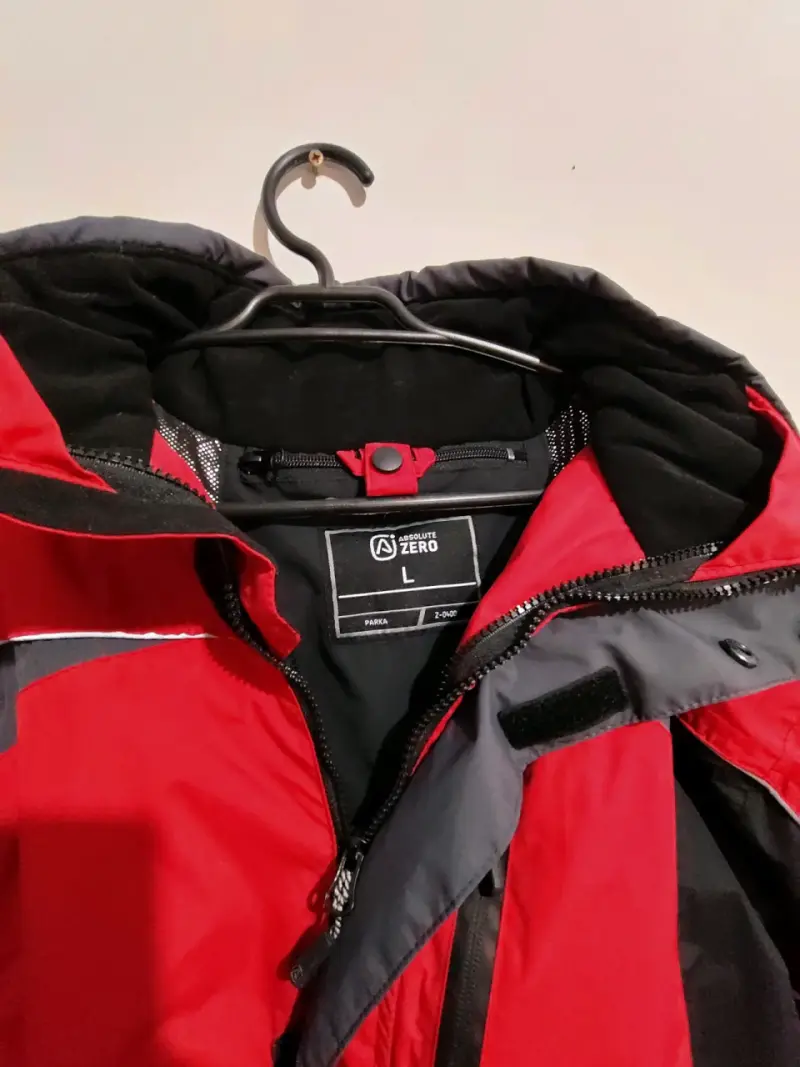 Parka Hombre Absolute Zero 3 en 1 Rojo/Negro - 5