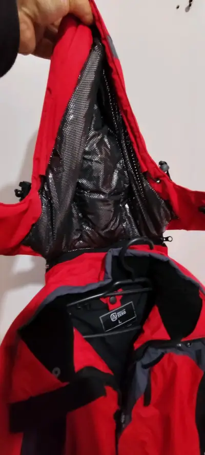 Parka Hombre Absolute Zero 3 en 1 Rojo/Negro - miniatura 6