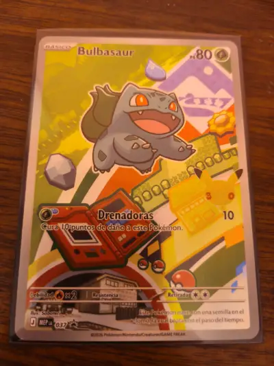 Set de cartas Pokémon Charmander, Bulbasaur y Squirtle - miniatura 4