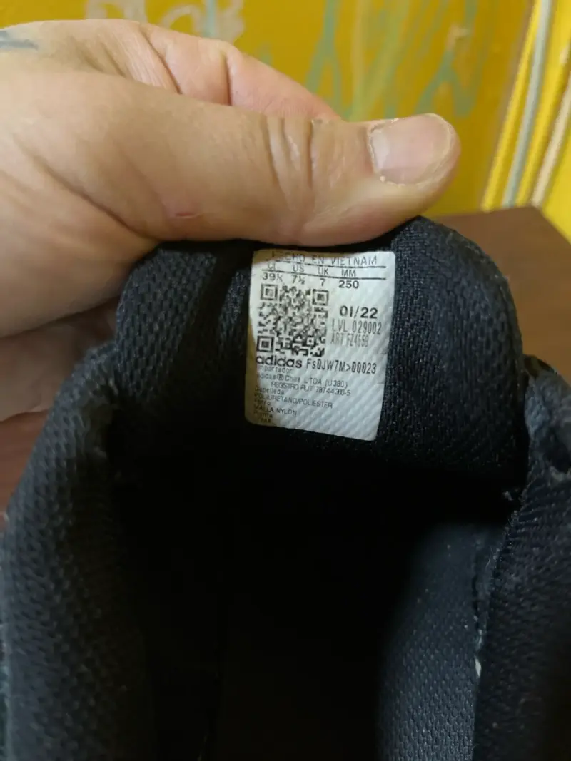 Zapatillas deportivas Adidas negras - 4