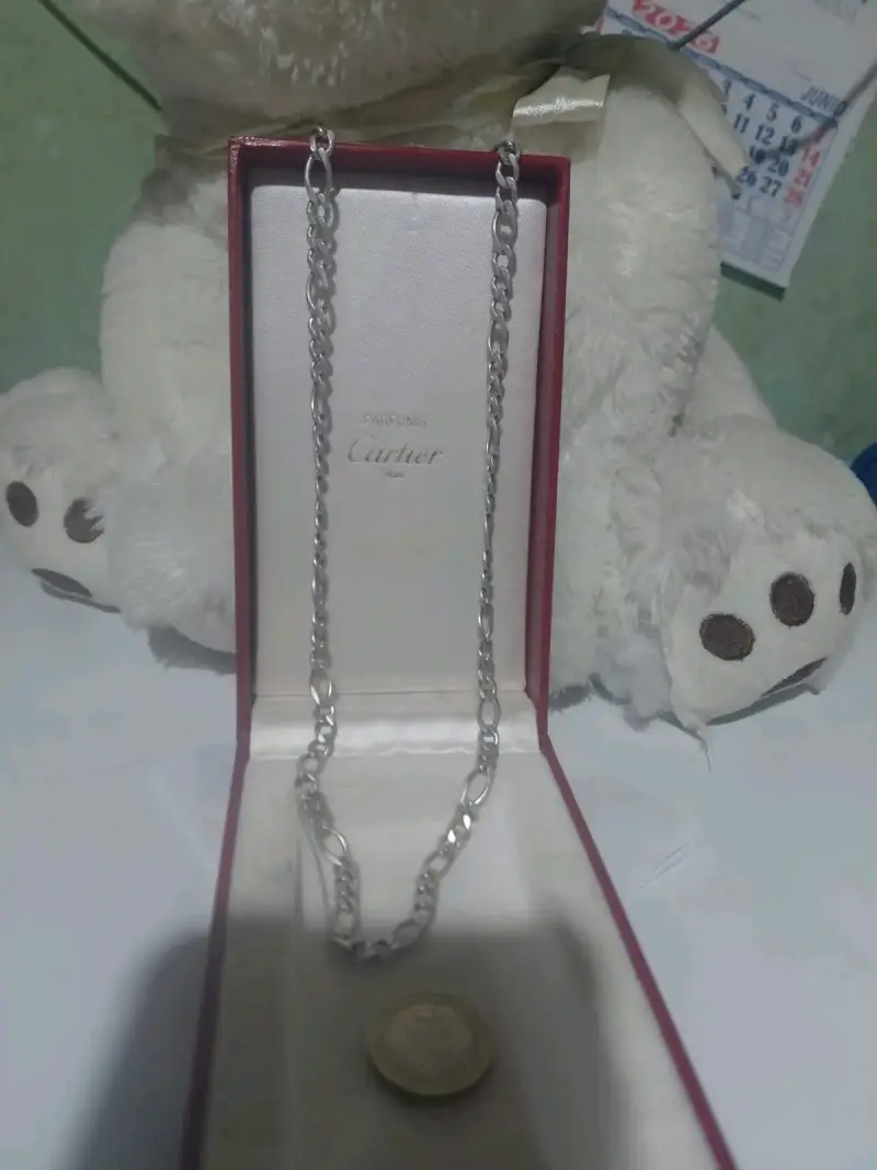 Cadena de plata 925l - 1