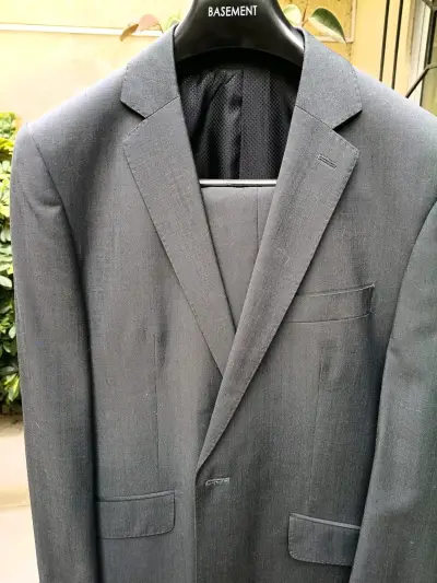 Traje formal gris marca Basement - miniatura 1