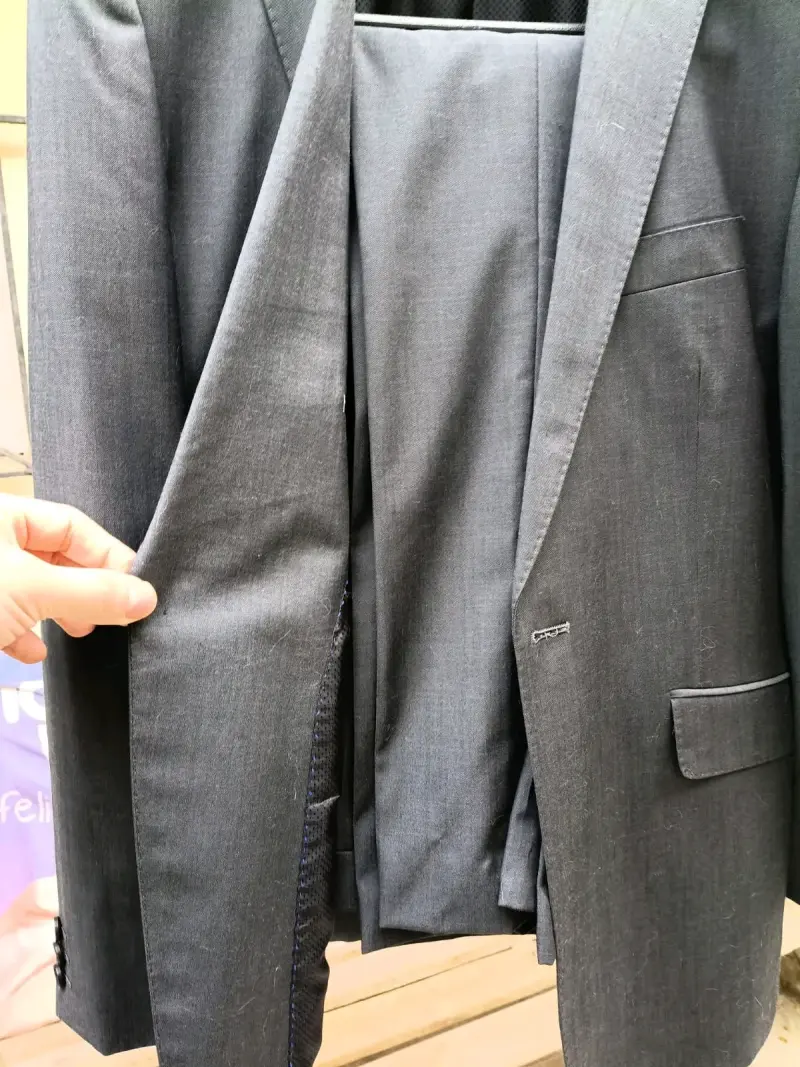 Traje formal gris marca Basement - 2