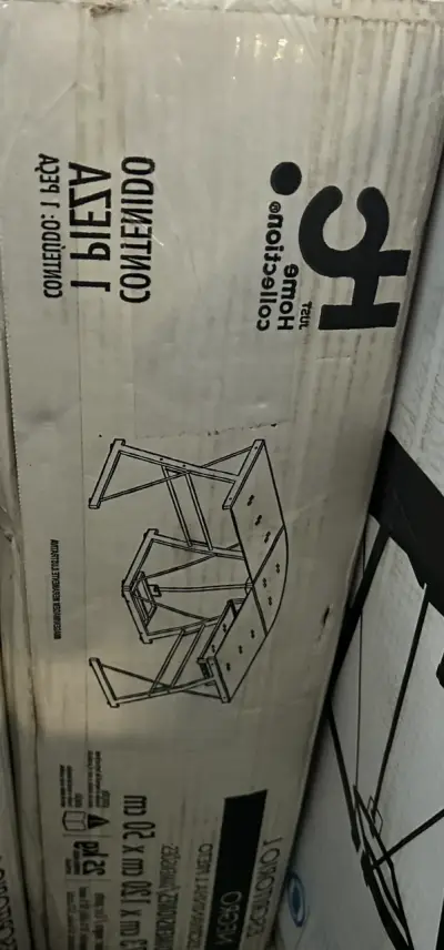 Escritorio L negro para oficina - miniatura 2