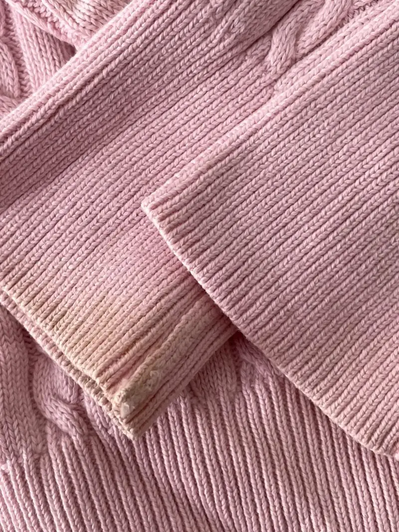 Cardigan rosa Ralph Lauren para niña - 3