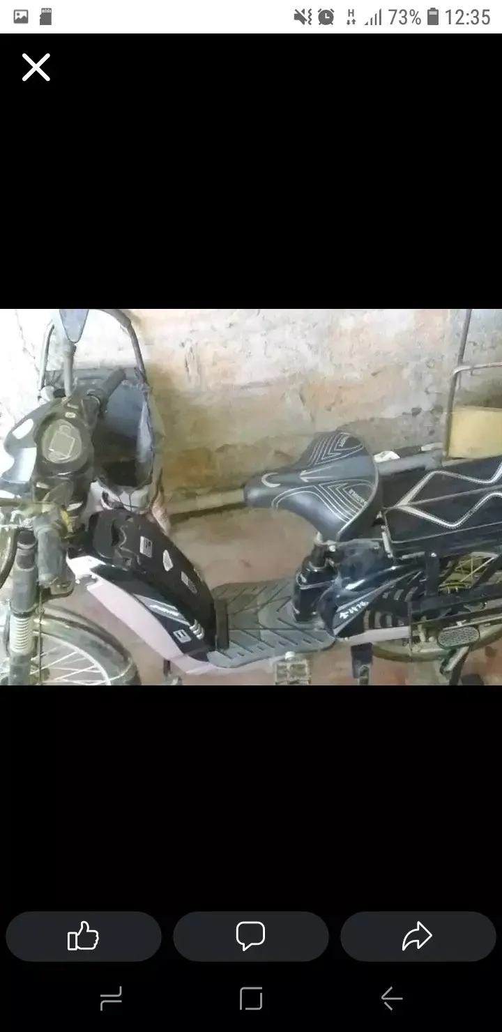 Bicicleta eléctrica usada en buen estado