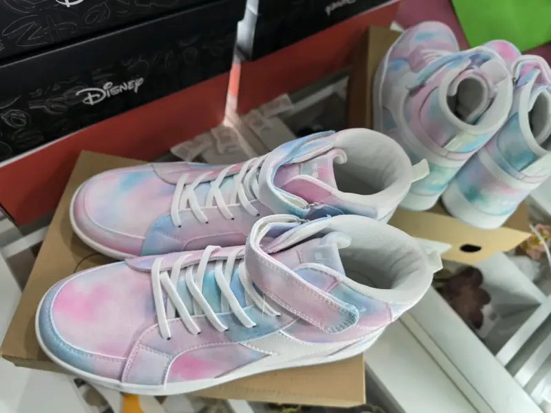 Zapatillas altas multicolor estilo tie-dye - 3