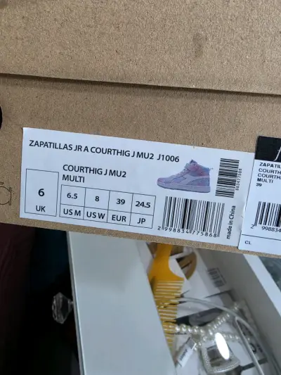 Zapatillas altas multicolor estilo tie-dye - miniatura 4