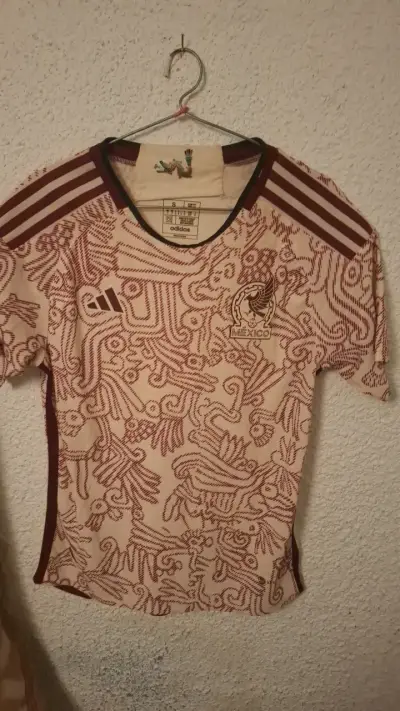 Camiseta Adidas México diseño tribal - miniatura 1