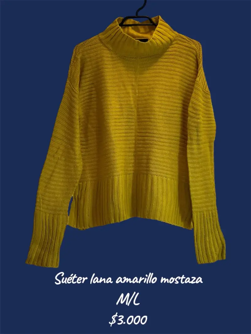 Parka amarilla de invierno talla M/L - 6