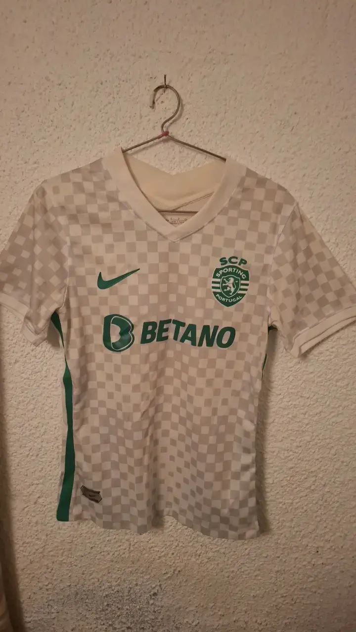 Camiseta Nike Sporting de Portugal blanca - 1