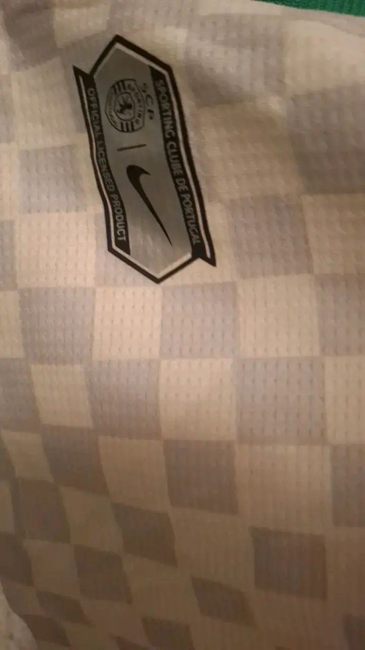 Camiseta Nike Sporting de Portugal blanca - 3