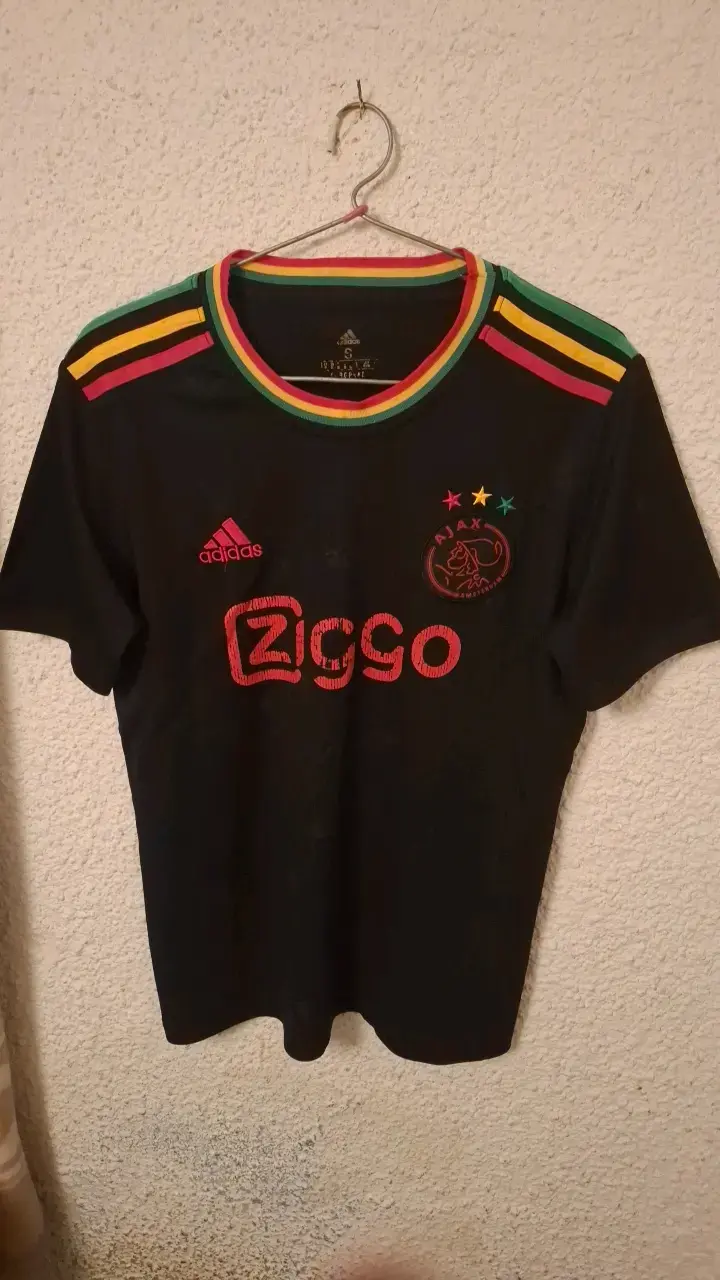 Camiseta Adidas Ajax Ziggo negra edición especial - 1